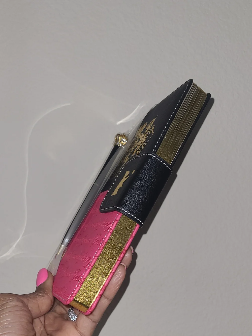 Juicy Couture Journal With Crown Pen- 280 Pages